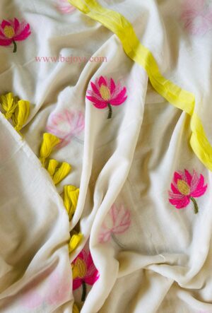 Pushpika Lotus Handloom Saree
