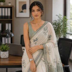 Office Wear MulMul Sarees