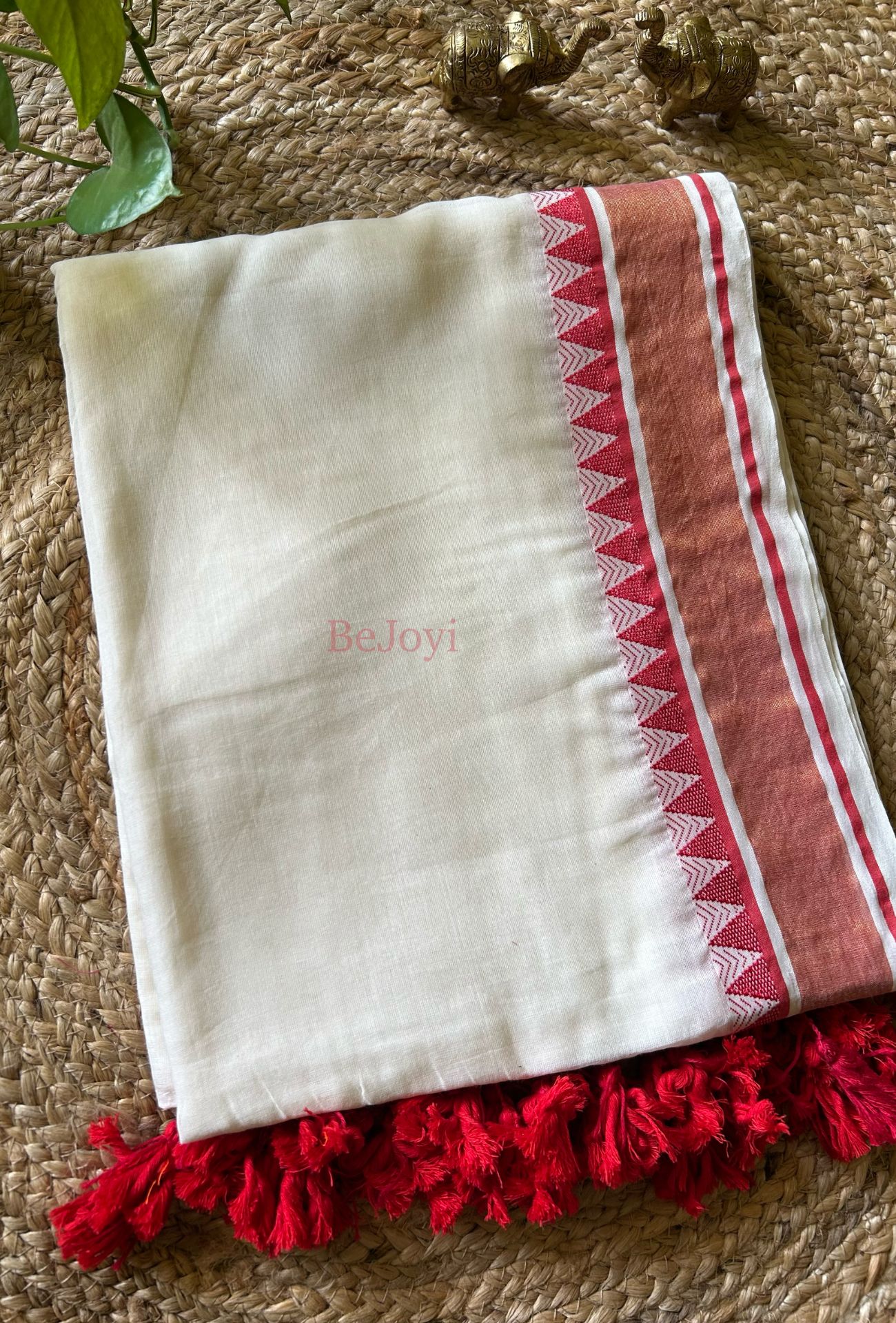 Blush Royale Tassel Saree 16 56