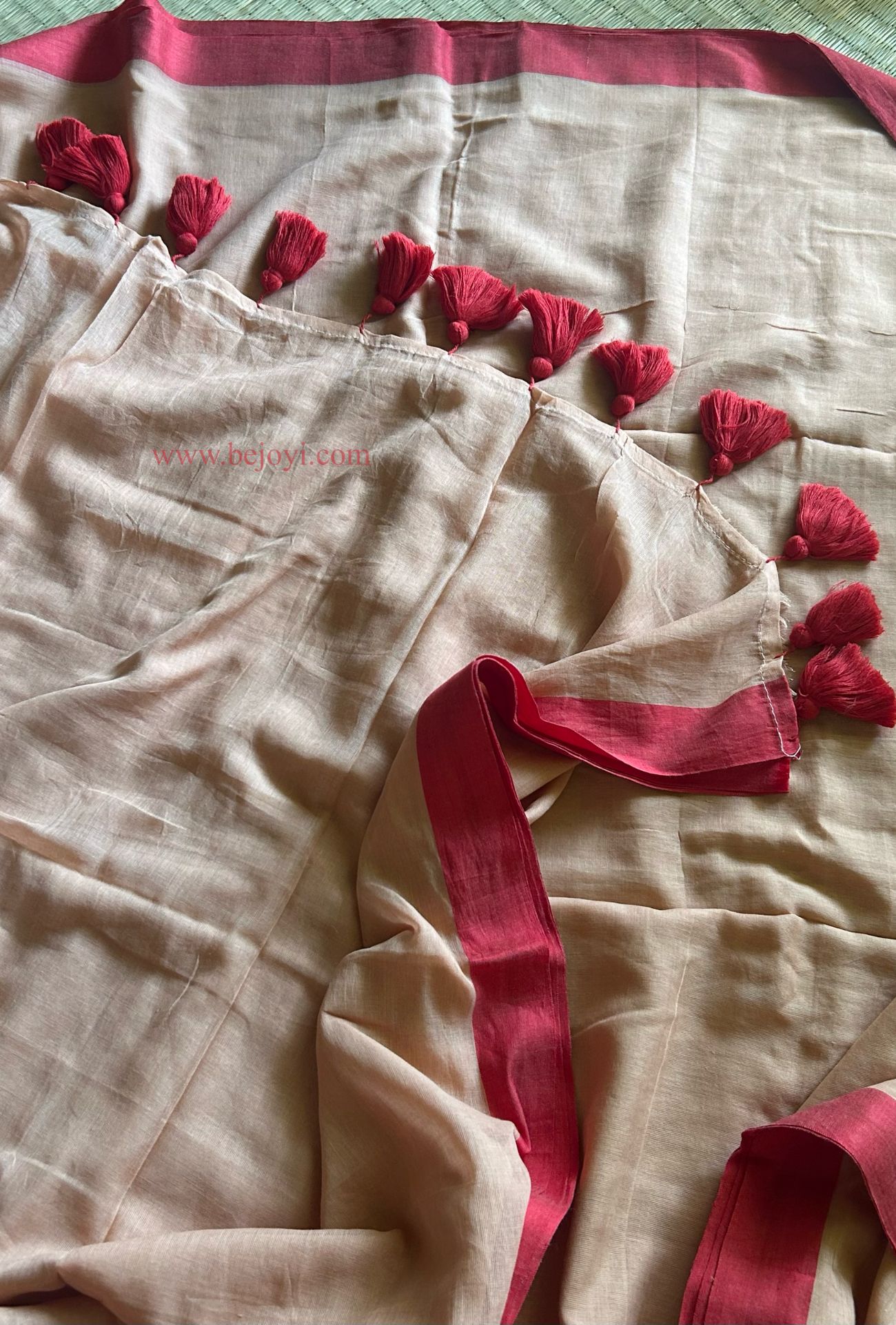 Blush Royale Tassel Saree 47 61