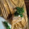 Golden Beige Cotton Raga Tissue Saree