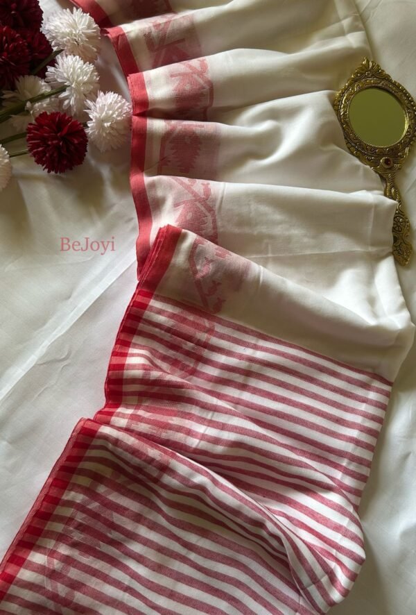 Gauri – Pure Cotton Woven Border Saree